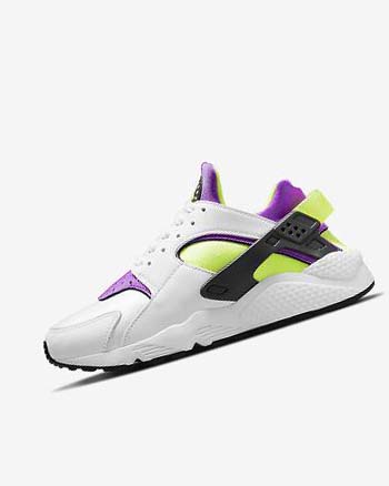 Nike Air Huarache Blancos Negros Amarillos | MX 5161